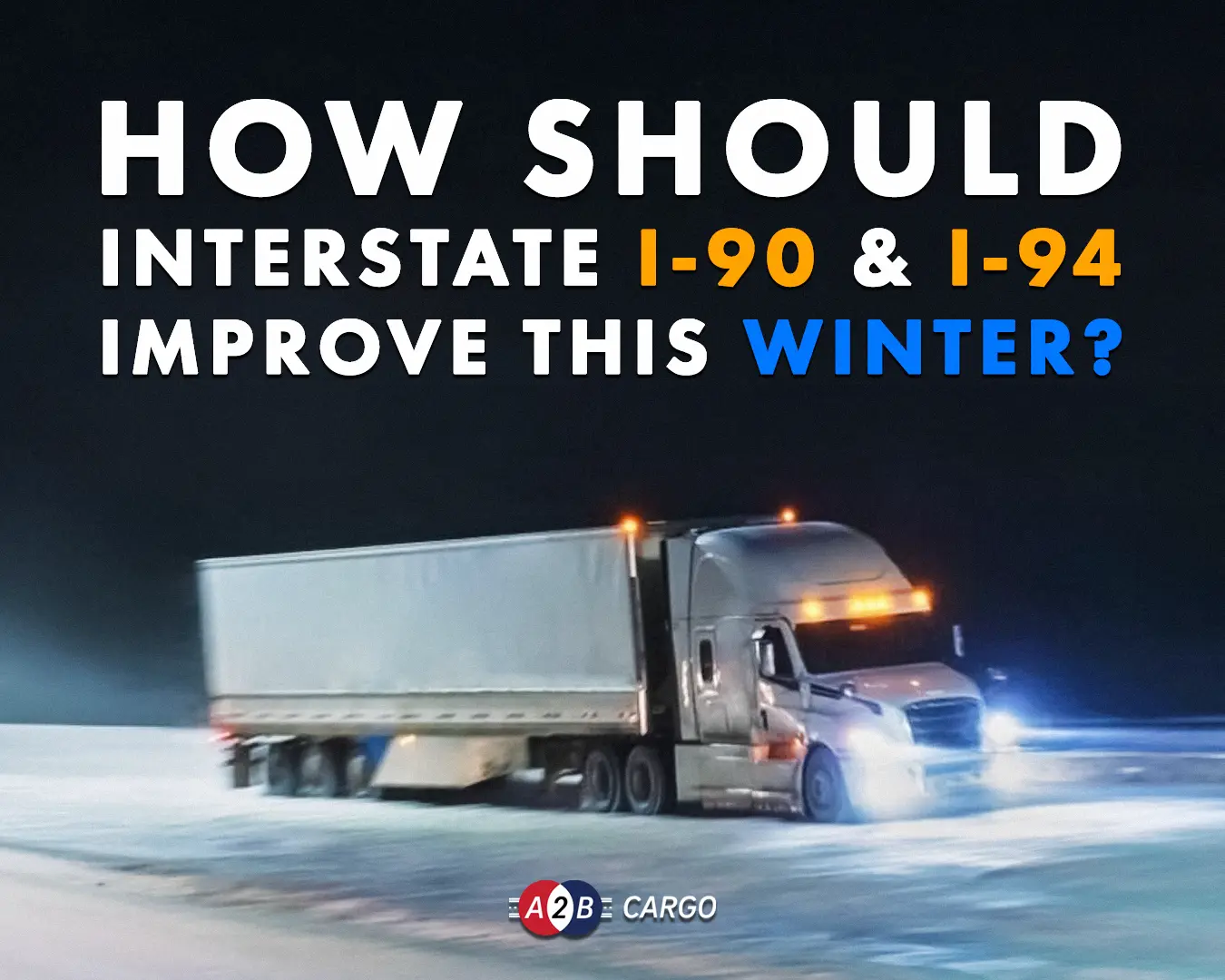 Winter conditions on I-90 & I-94 – Survey