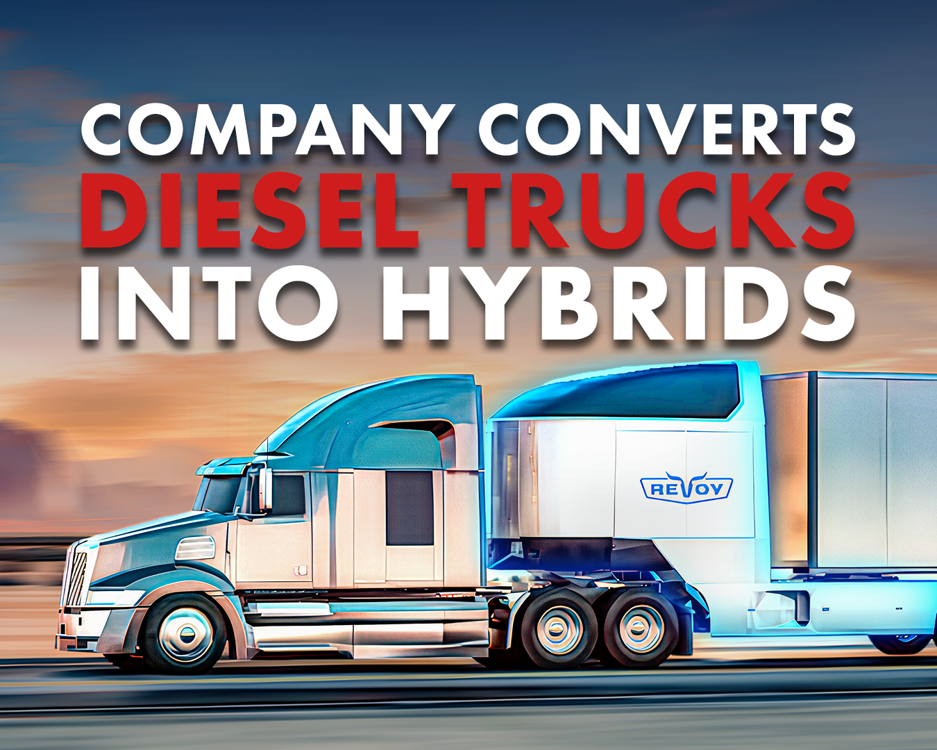 Company Converts Diesel Trucks into Hybrids